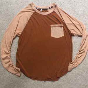 Free People soft long tee